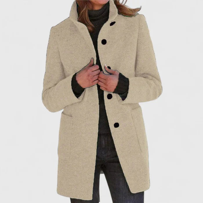 ELENA™ | CLASSIC WOOL-BLEND COAT
