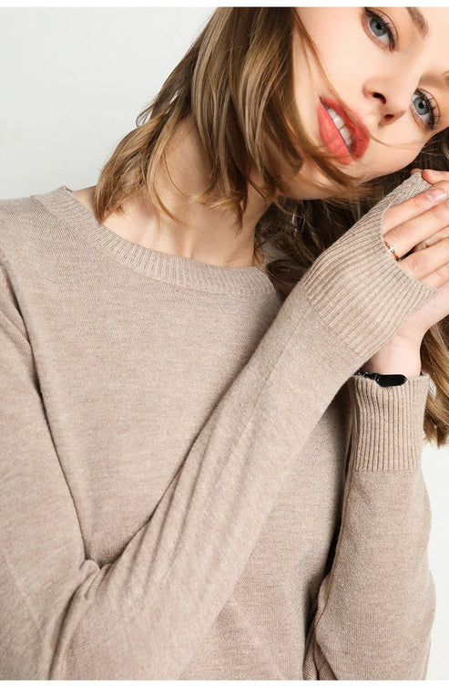 BEATRICE™ | ESSENTIAL WOOL SWEATER