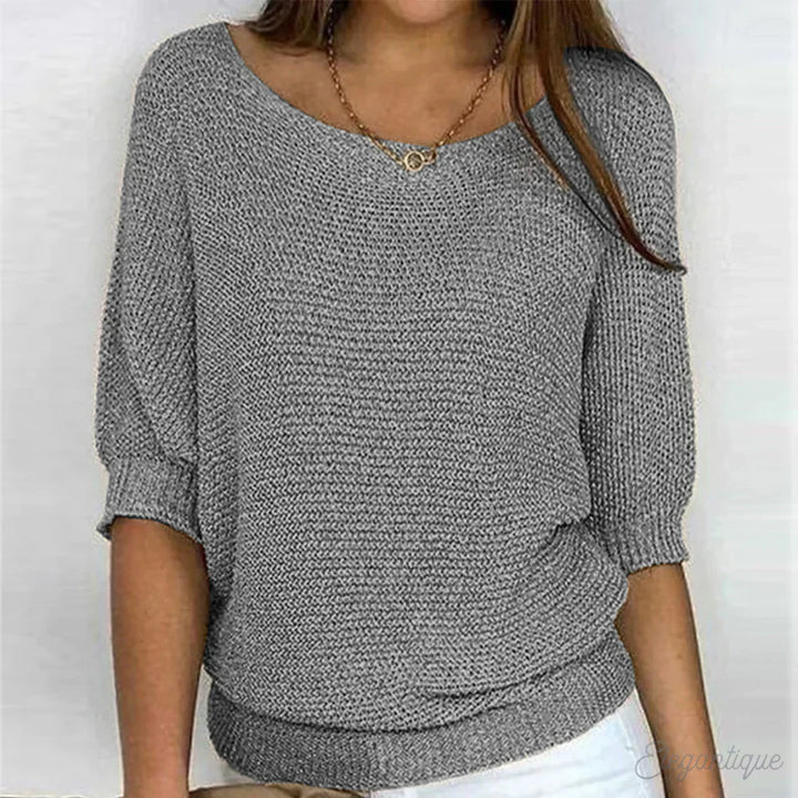 ELIZABETH™ | ELEGANT KNIT SWEATER