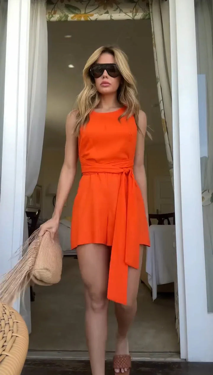 MAGDA™ | ELEGANT BELTED DRESS