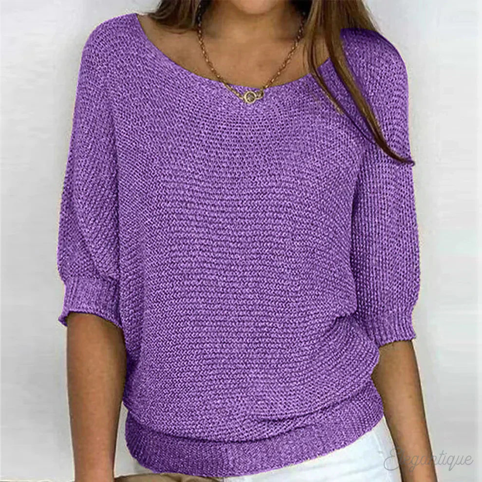 ELIZABETH™ | ELEGANT KNIT SWEATER