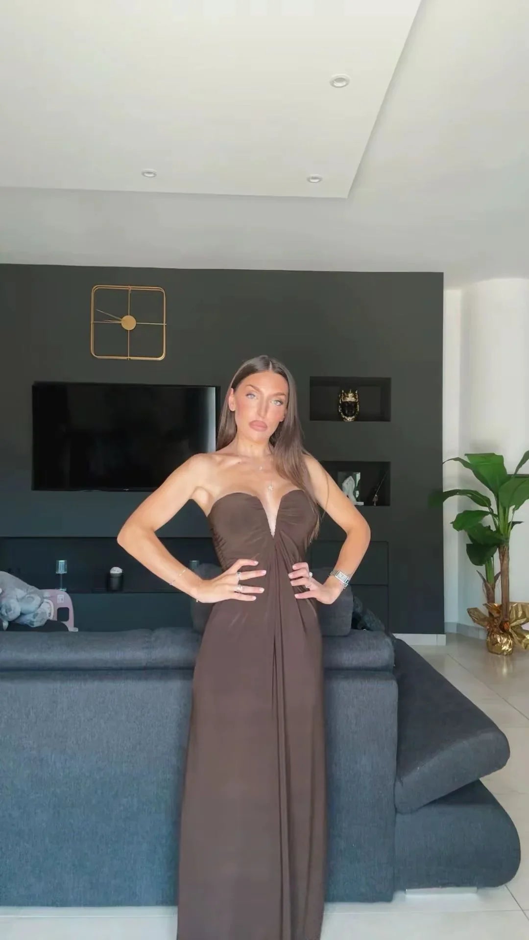 INGRID™ | SWEETHEART NECKLINE MAXI DRESS