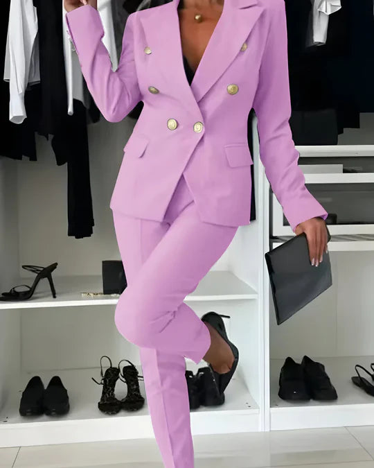 DENISE™ | CHIC TWO PIECE SUIT
