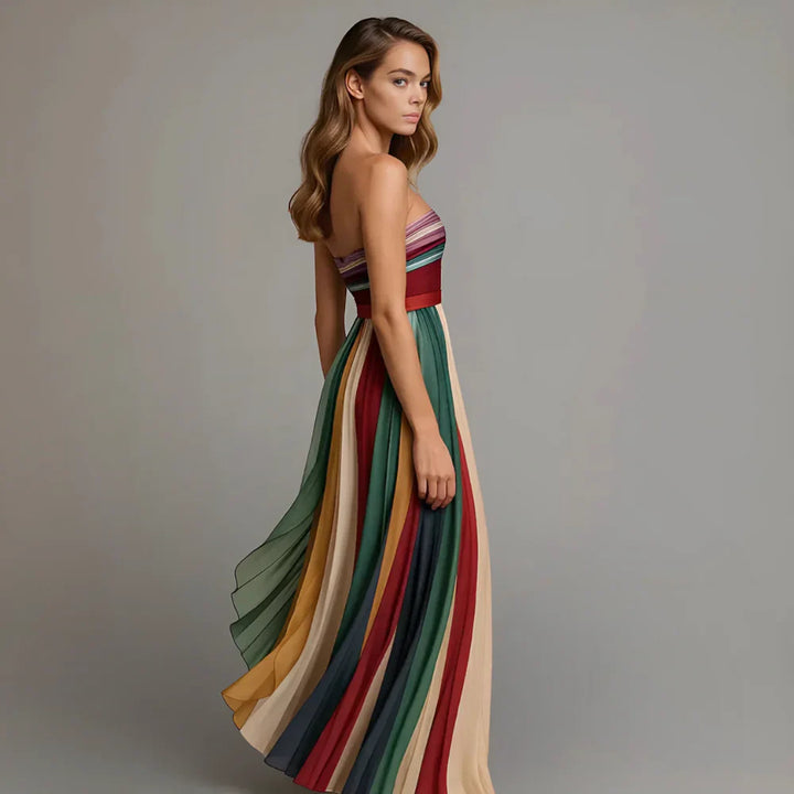 FIORELLA™ | COLORFUL SLEEVELESS DRESS