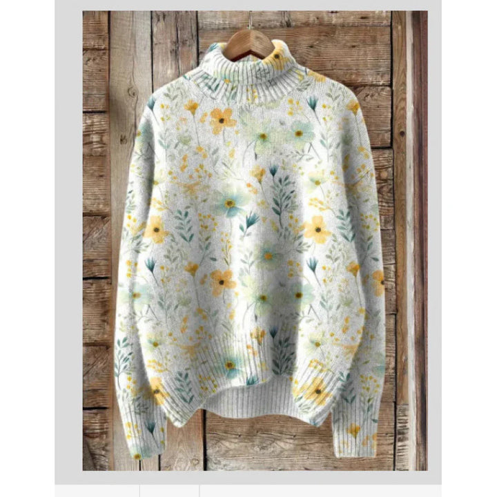 CELU™ | VIBRANT TURTLENECK SWEATER