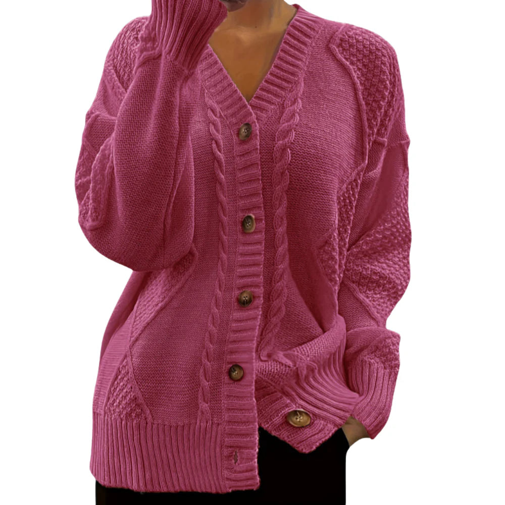 CLARISSA™ | CABLE KNIT CARDIGAN