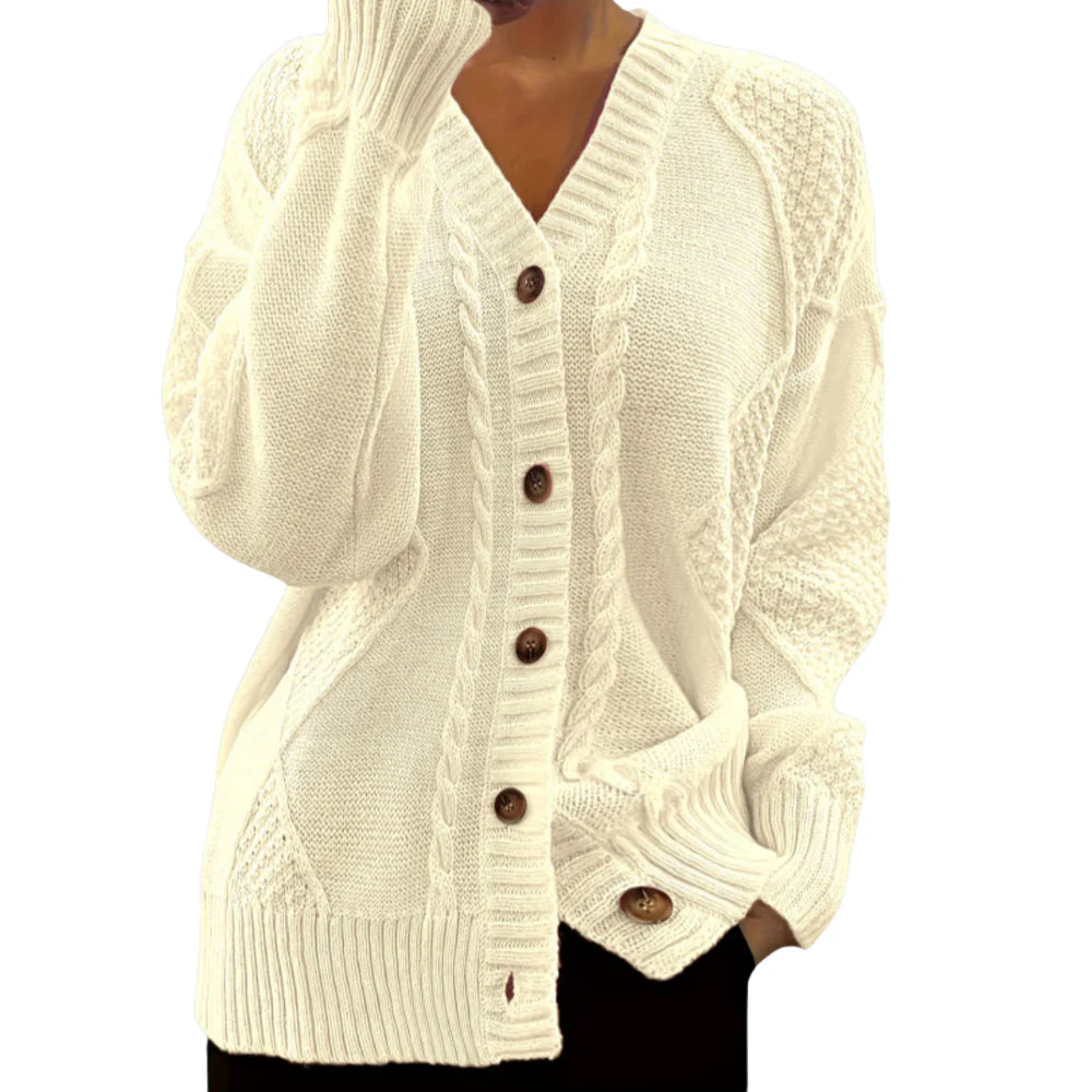 CLARISSA™ | CABLE KNIT CARDIGAN