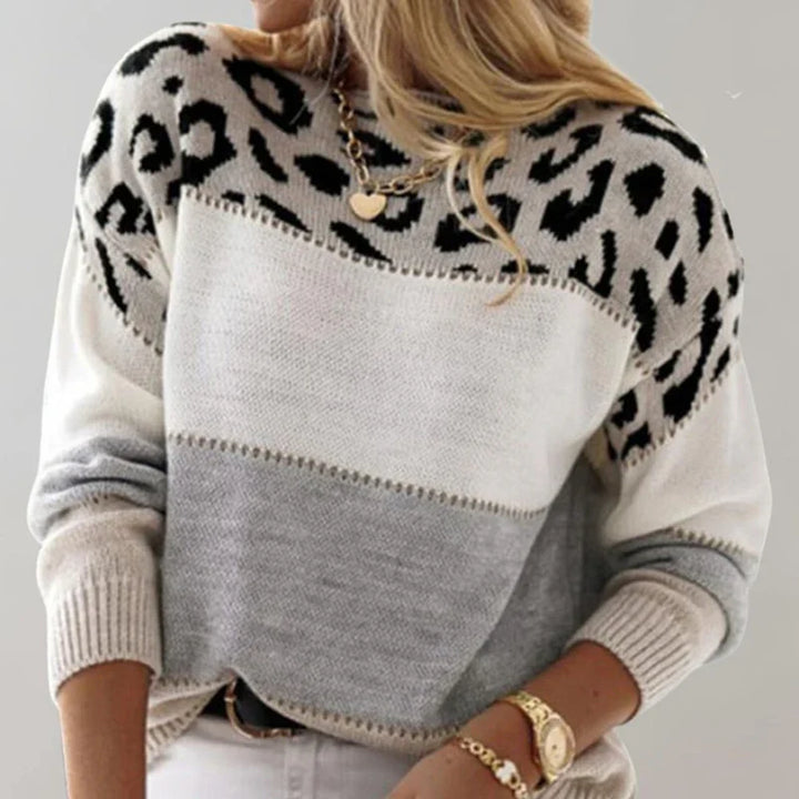 MAISON VALMONT™ | LEOPARD PRINT SWEATER