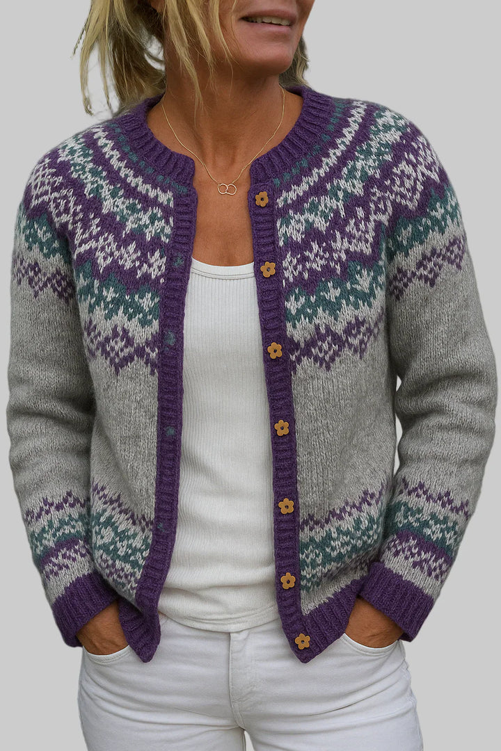 NAOMIE™ | VINTAGE ISLANDAIS CARDIGAN