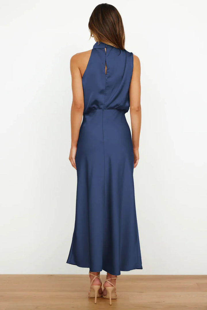 LYDIA™ | LONG HALTERNECK DRESS