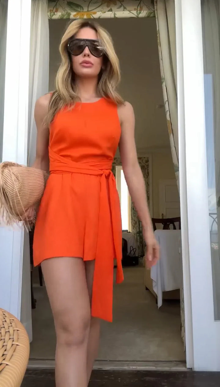 MAGDA™ | ELEGANT BELTED DRESS