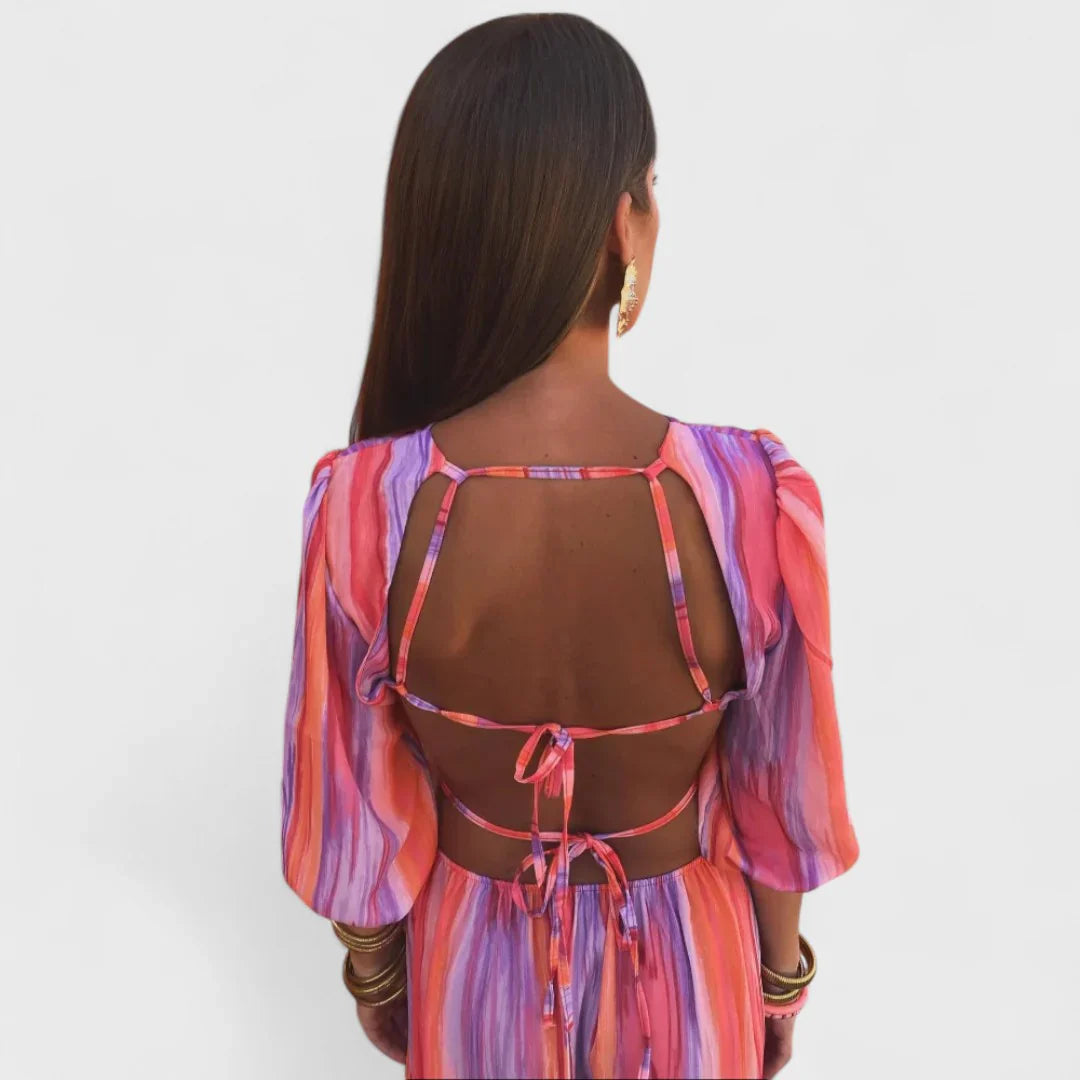 PALOMA™ | ELEGANT CUT-DETAIL DRESS