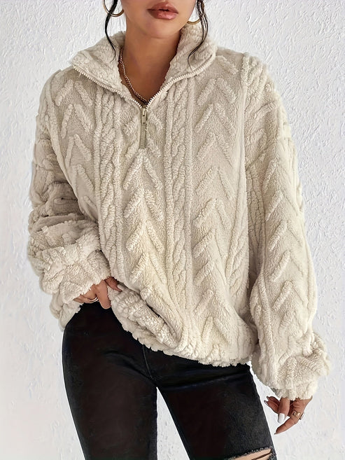 CLARISSA™ | ELEGANT FLEECE SWEATER
