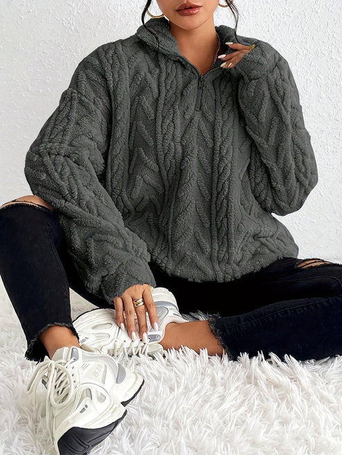 CLARISSA™ | ELEGANT FLEECE SWEATER