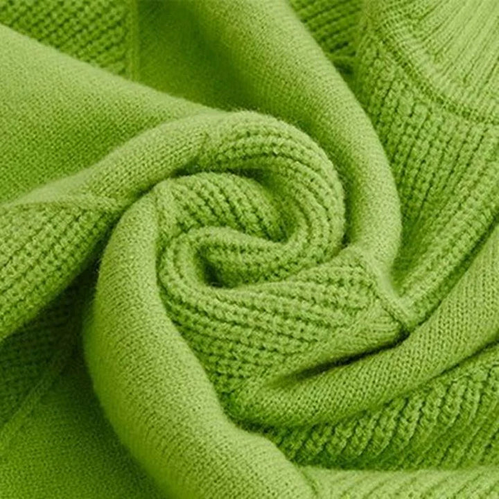 LEONA™ | TEXTURED TURTLENECK SWEATER