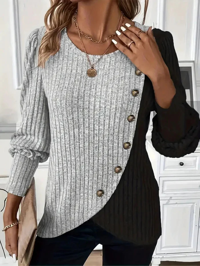CLARA™ | CASUAL LONG-SLEEVE SWEATER
