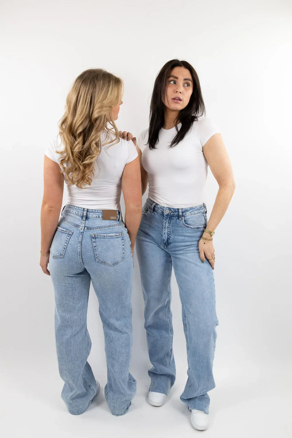 LEAH™ | WIDE LEG STRETCH JEANS