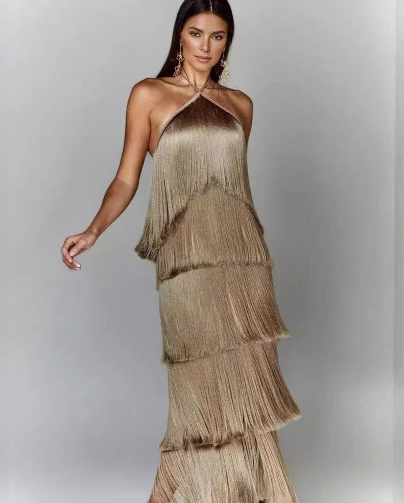 EDÉN™ | TASSELED DRESS