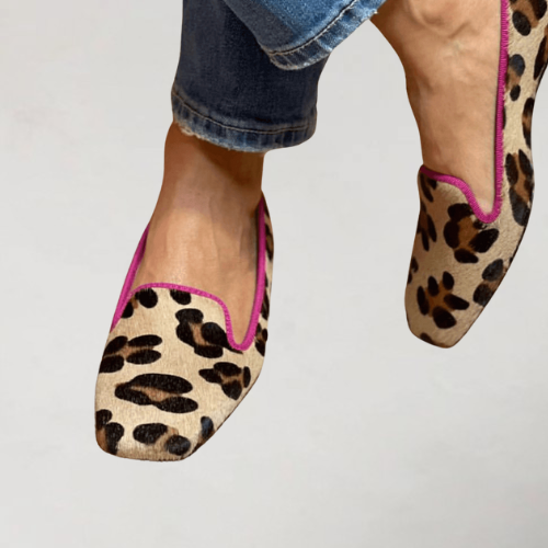 YVONNE™ | LEOPARD PRINT LOAFERS