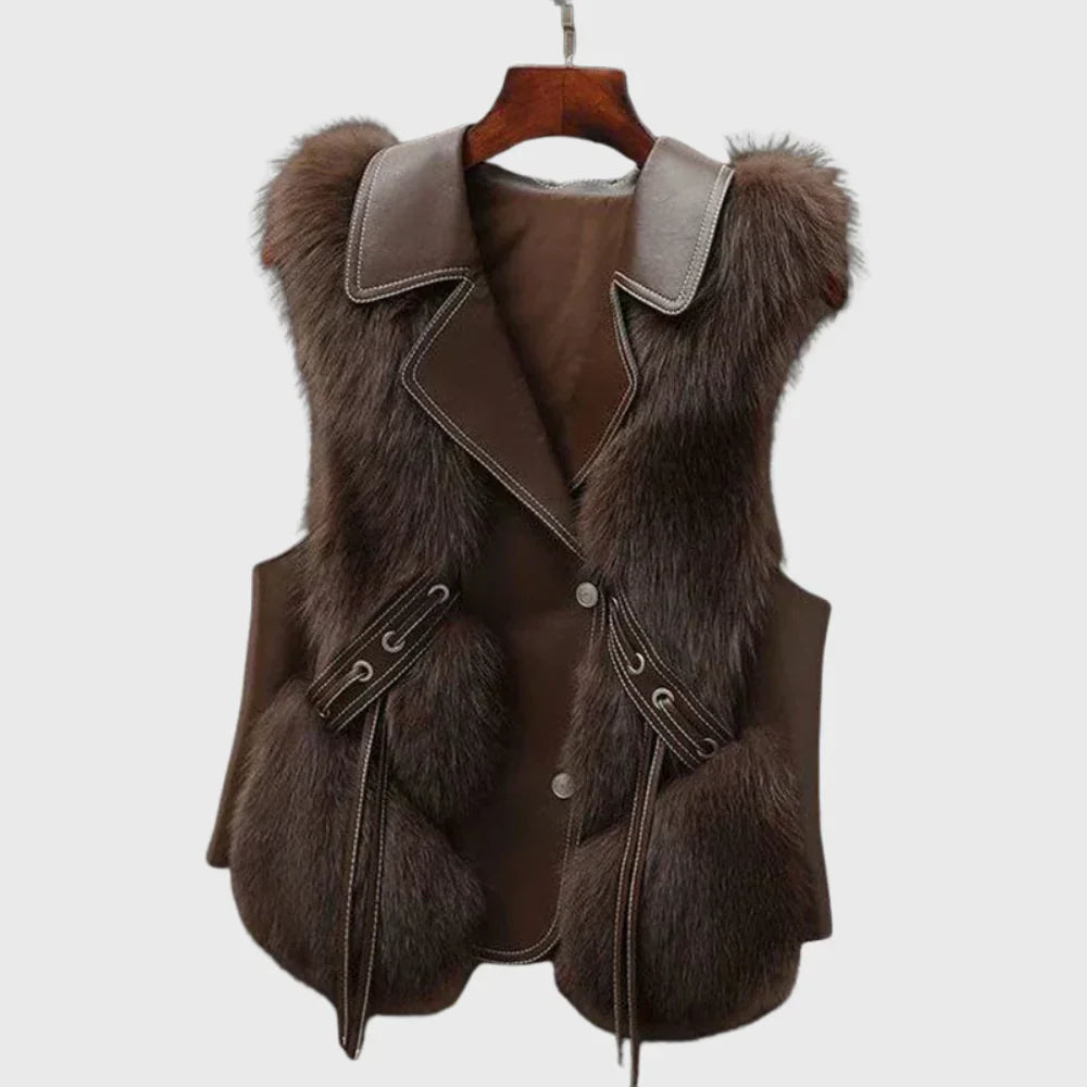 AMÉLIA™ | ELEGANT LEATHER VEST