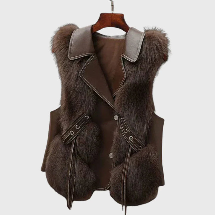 AMÉLIA™ | ELEGANT LEATHER VEST