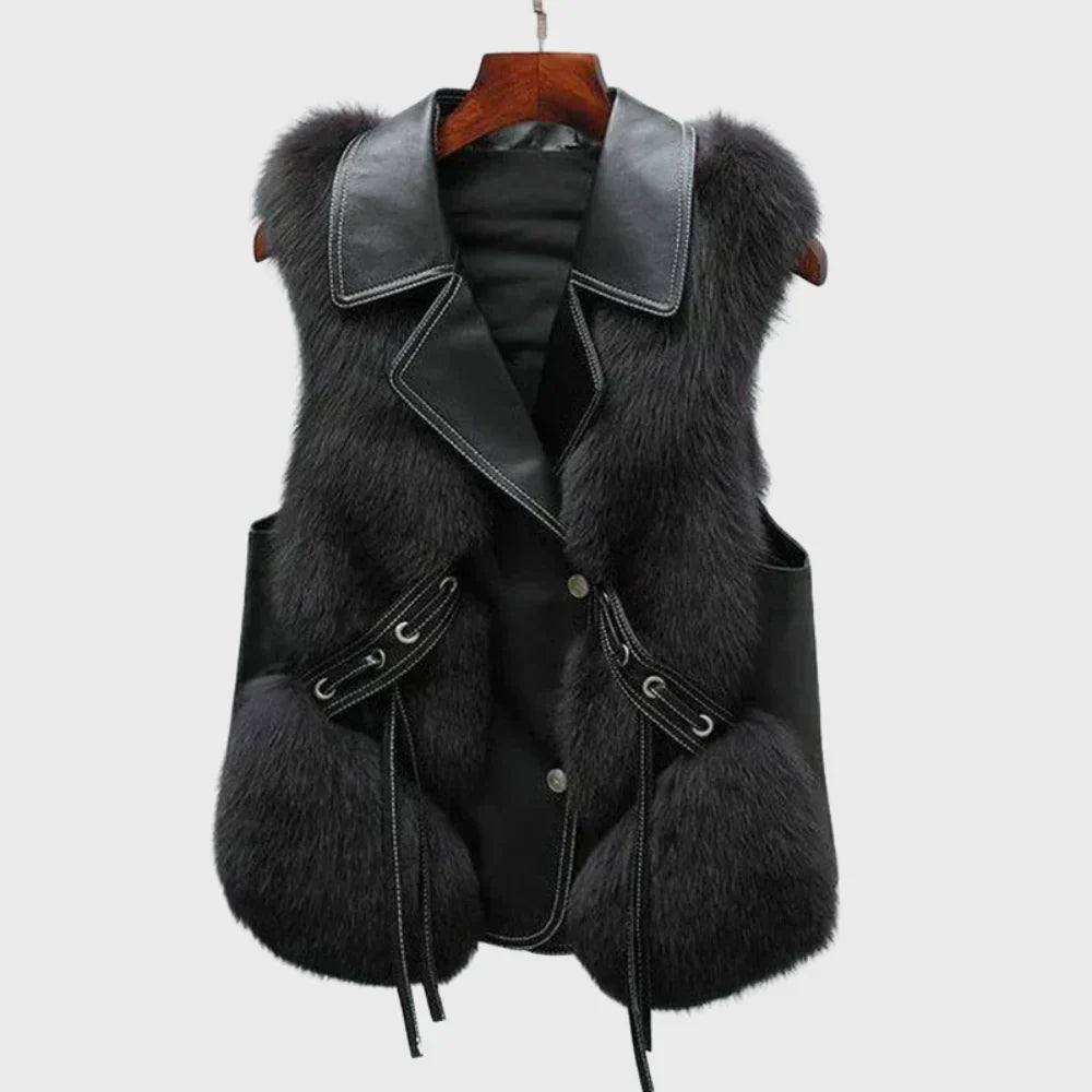 AMÉLIA™ | ELEGANT LEATHER VEST
