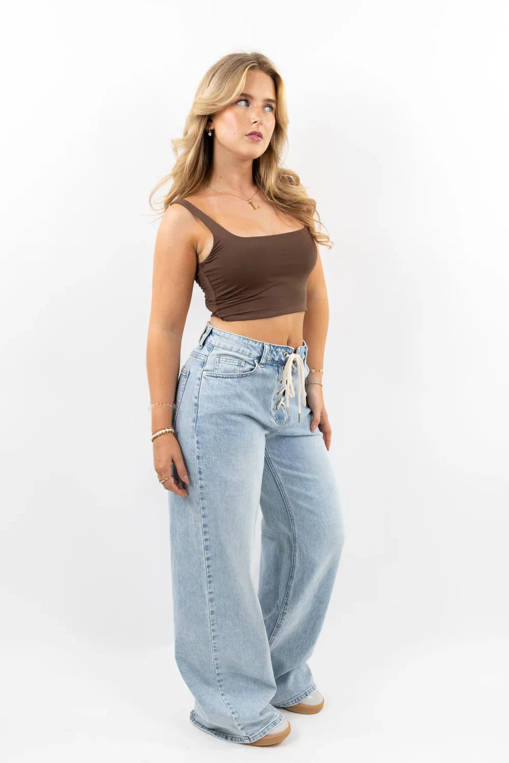 LEAH™ | ROPE LOOSE FIT JEANS