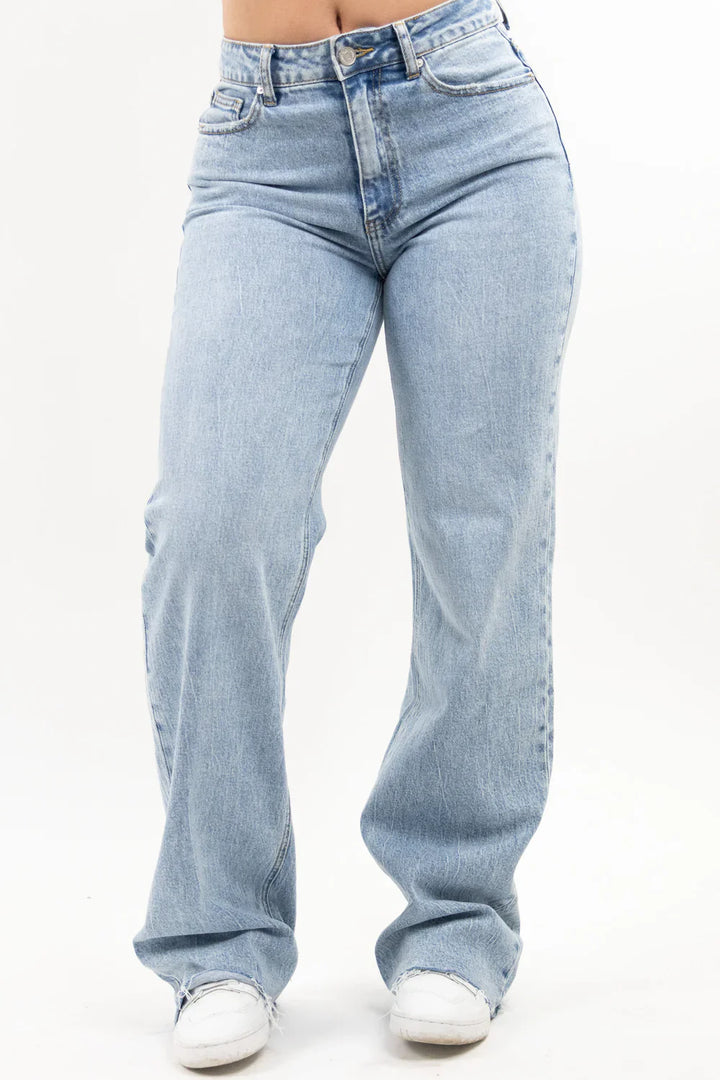 LEAH™ | WIDE LEG STRETCH JEANS