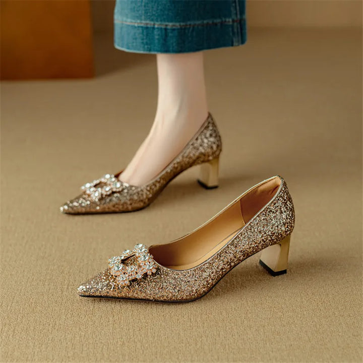 GLORIA™ | GLITTER PUMPS