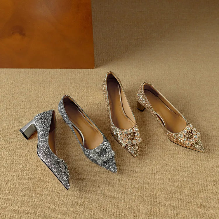 GLORIA™ | GLITTER PUMPS