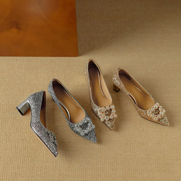 GLORIA™ | GLITTER PUMPS