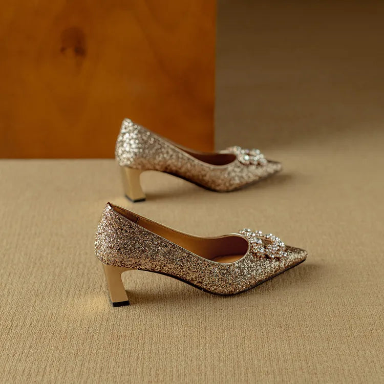 GLORIA™ | GLITTER PUMPS