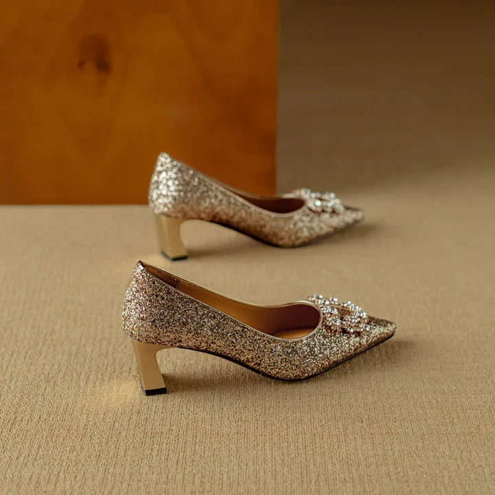 GLORIA™ | GLITTER PUMPS