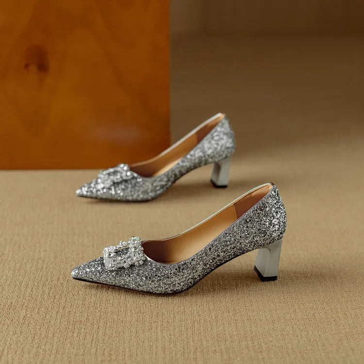 GLORIA™ | GLITTER PUMPS