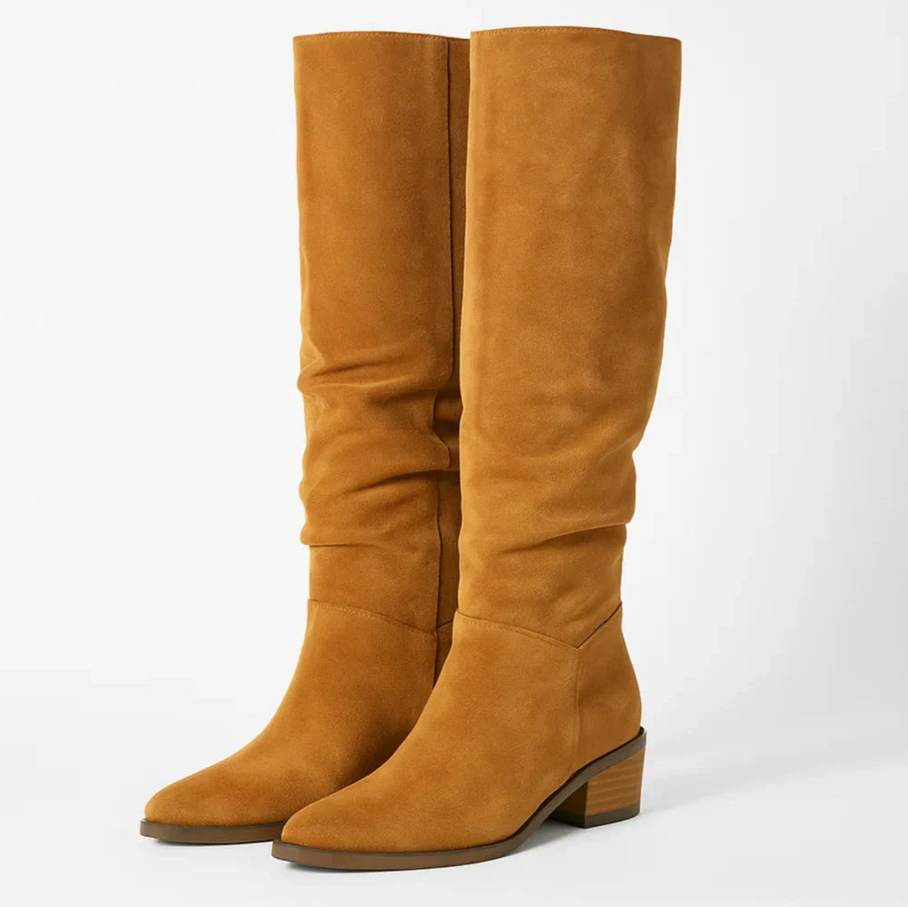 VELVÉRA™ - HIGH SUEDE BOOTS