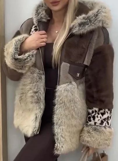 LUXE™ | WILD FUR COAT