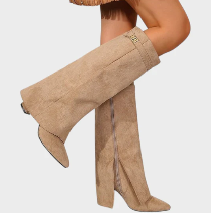 ISLA™ | SUEDE KNEE HIGH BOOTS