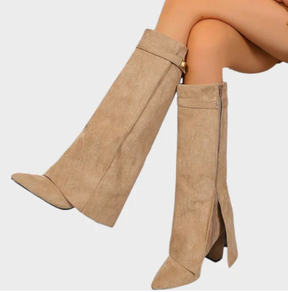 ISLA™ | SUEDE KNEE HIGH BOOTS