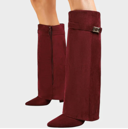 ELEANOR™ | SUEDE KNEE HIGH BOOTS