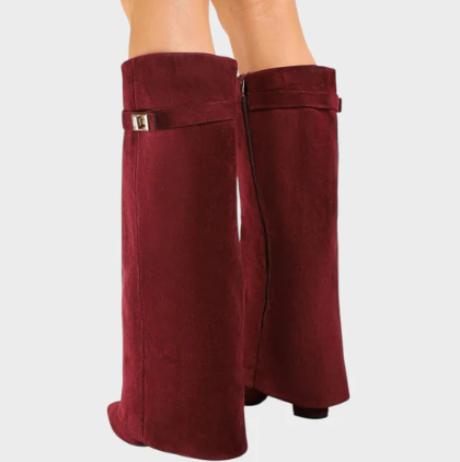 ELEANOR™ | SUEDE KNEE HIGH BOOTS