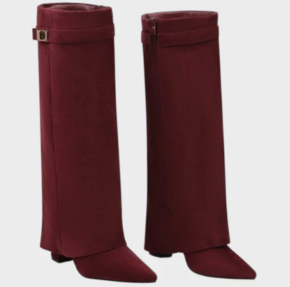 ELEANOR™ | SUEDE KNEE HIGH BOOTS