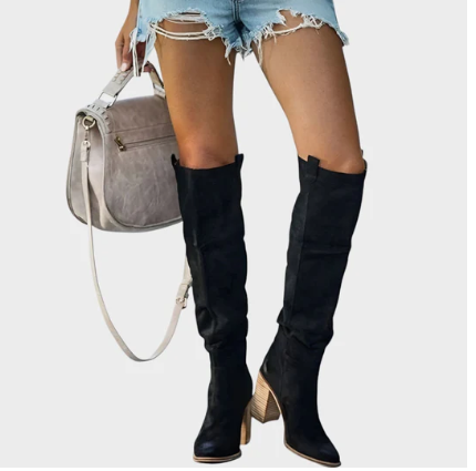 DIANE™ | SUEDE KNEE HIGH BOOTS