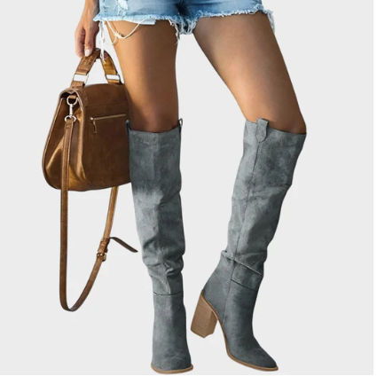 DIANE™ | SUEDE KNEE HIGH BOOTS