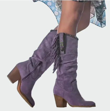 FREDERICA™ | SUEDE COWBOY BOOTS