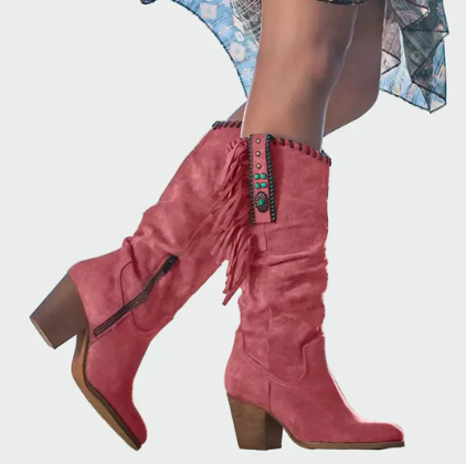 FREDERICA™ | SUEDE COWBOY BOOTS