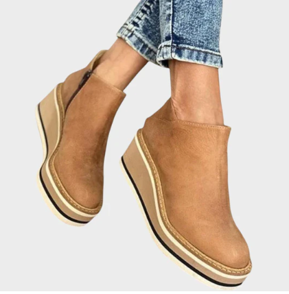 VINA™ | PLATFORM ANKLE BOOTS