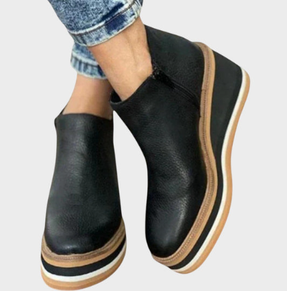 VINA™ | PLATFORM ANKLE BOOTS