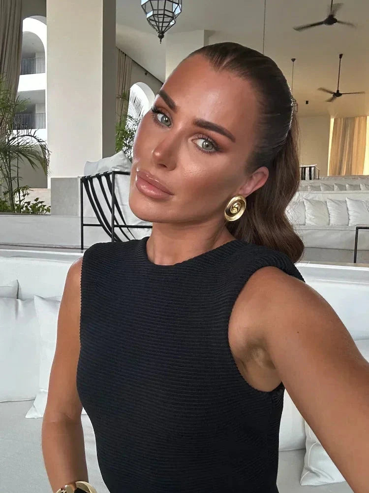 ALINE™ | LONG FRINGED DRESS