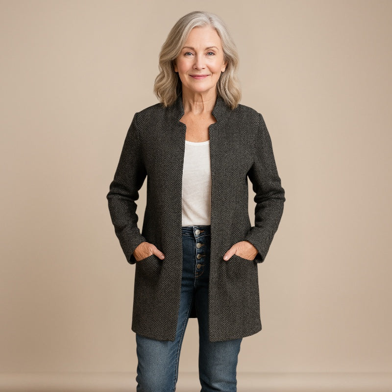 BEATRICE™ | ELEGANT MID LENGTH COAT