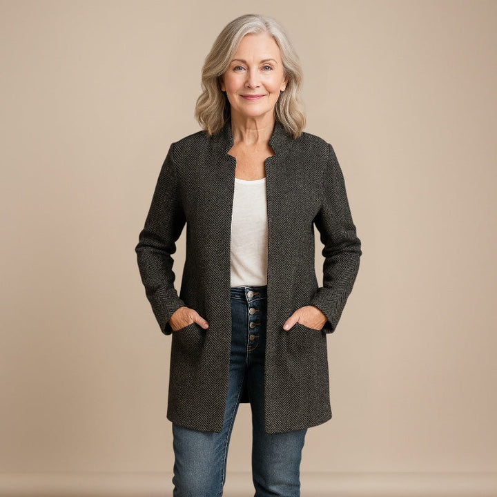 BEATRICE™ | ELEGANT MID LENGTH COAT